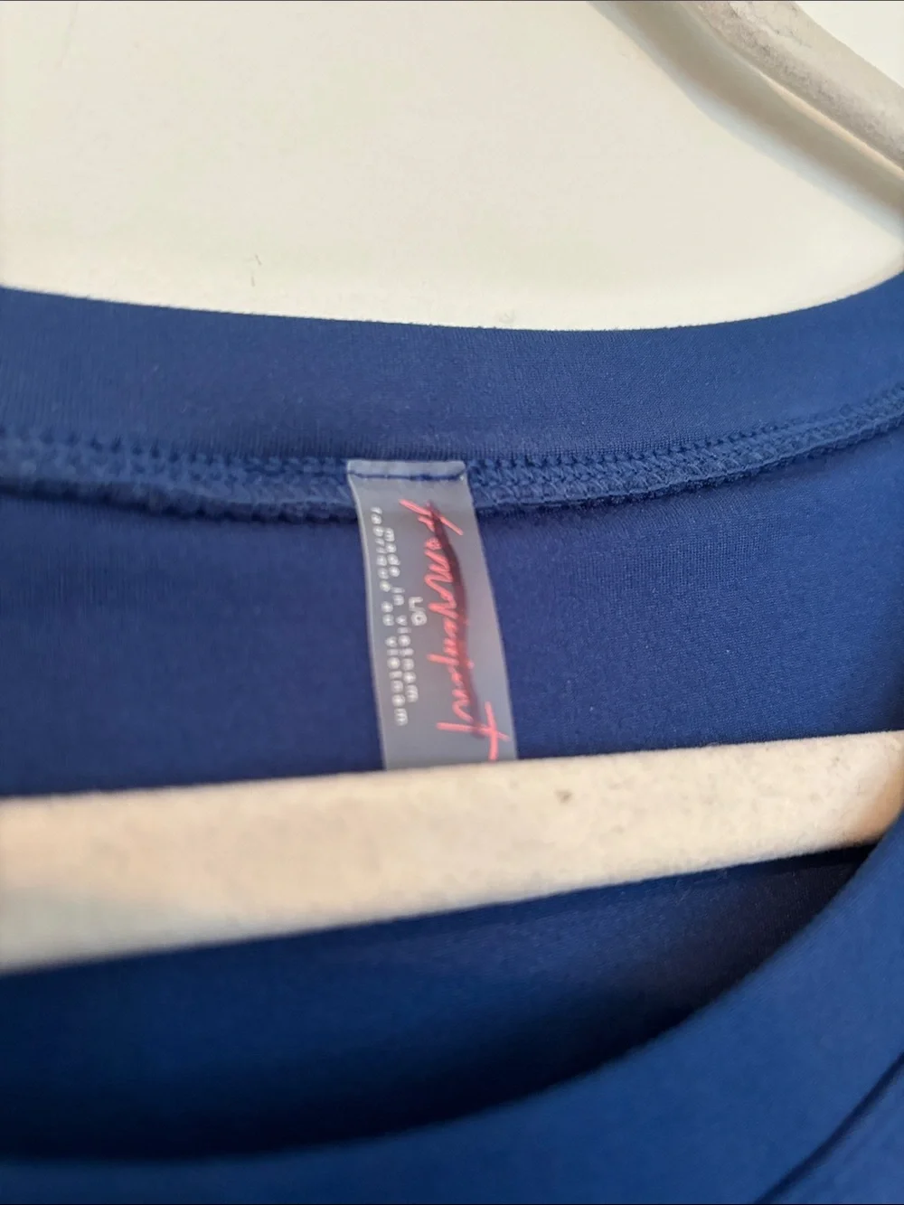 NWOT Free People Movement Women's Royal Blue Easy Does It Dress in size Large